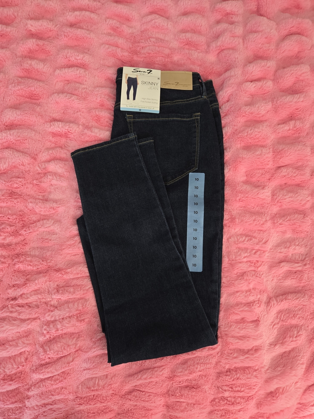 Seven7 Dark Indigo Skinny Jeans